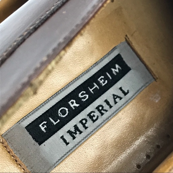 Imperial Florsheim Plain Toe Blucher Royal 9 - Picture 8 of 8
